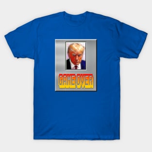 Donald Trump Mugshot Game Over T-Shirt